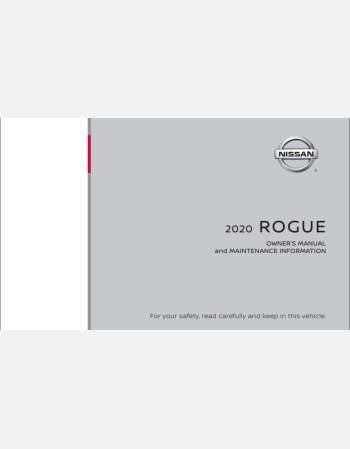 nissan rogue 2020 owners manual